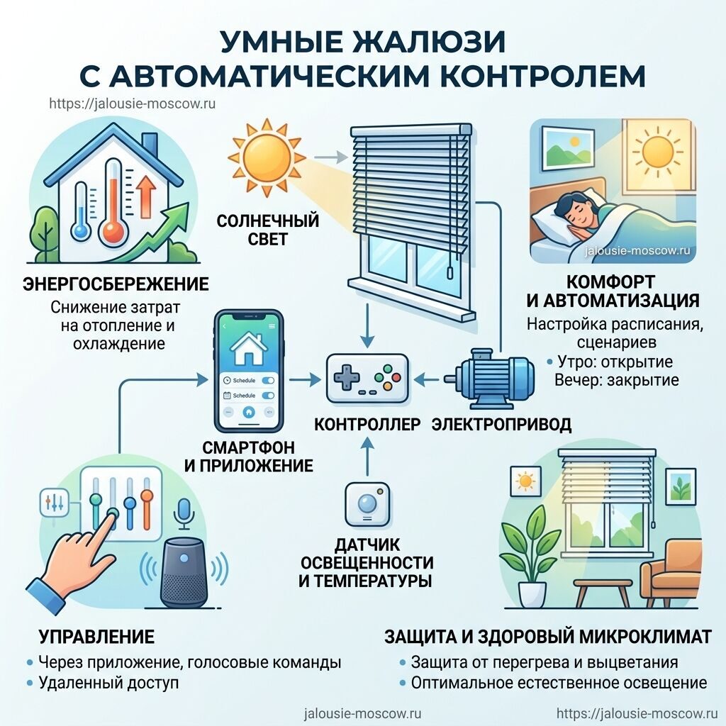 жалюзи с пультом управления