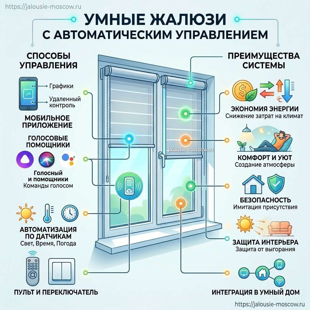 жалюзи с автоматикой