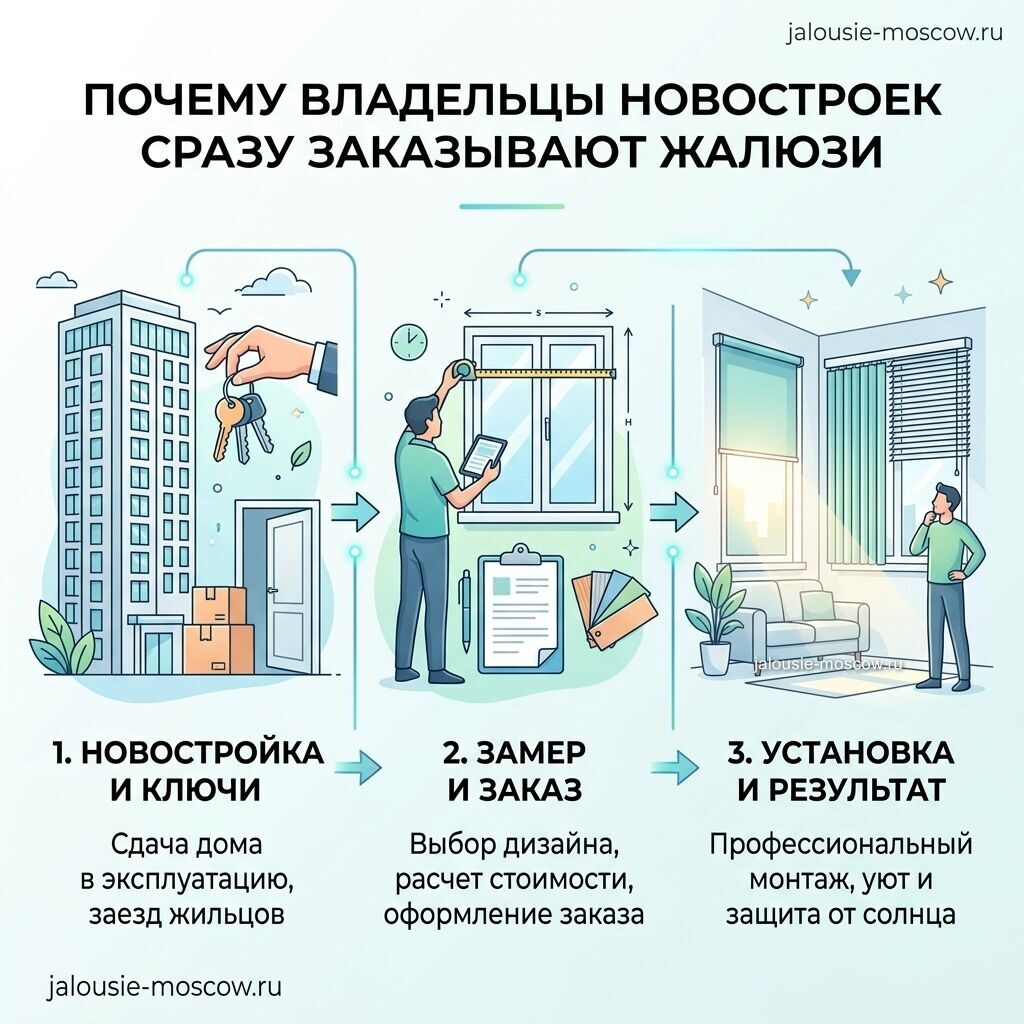 Жалюзи для новостроек