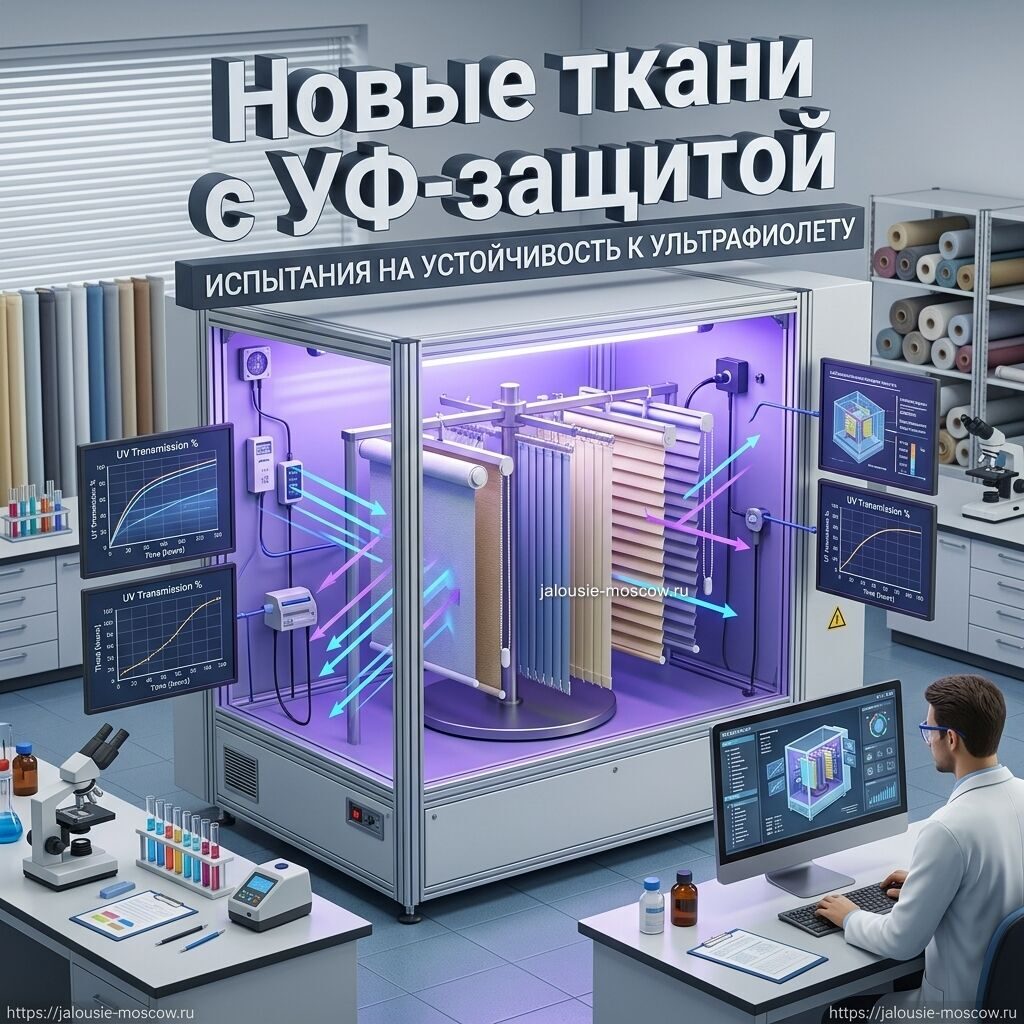 Новые ткани для рулонных штор с защитой от ультрафиолета