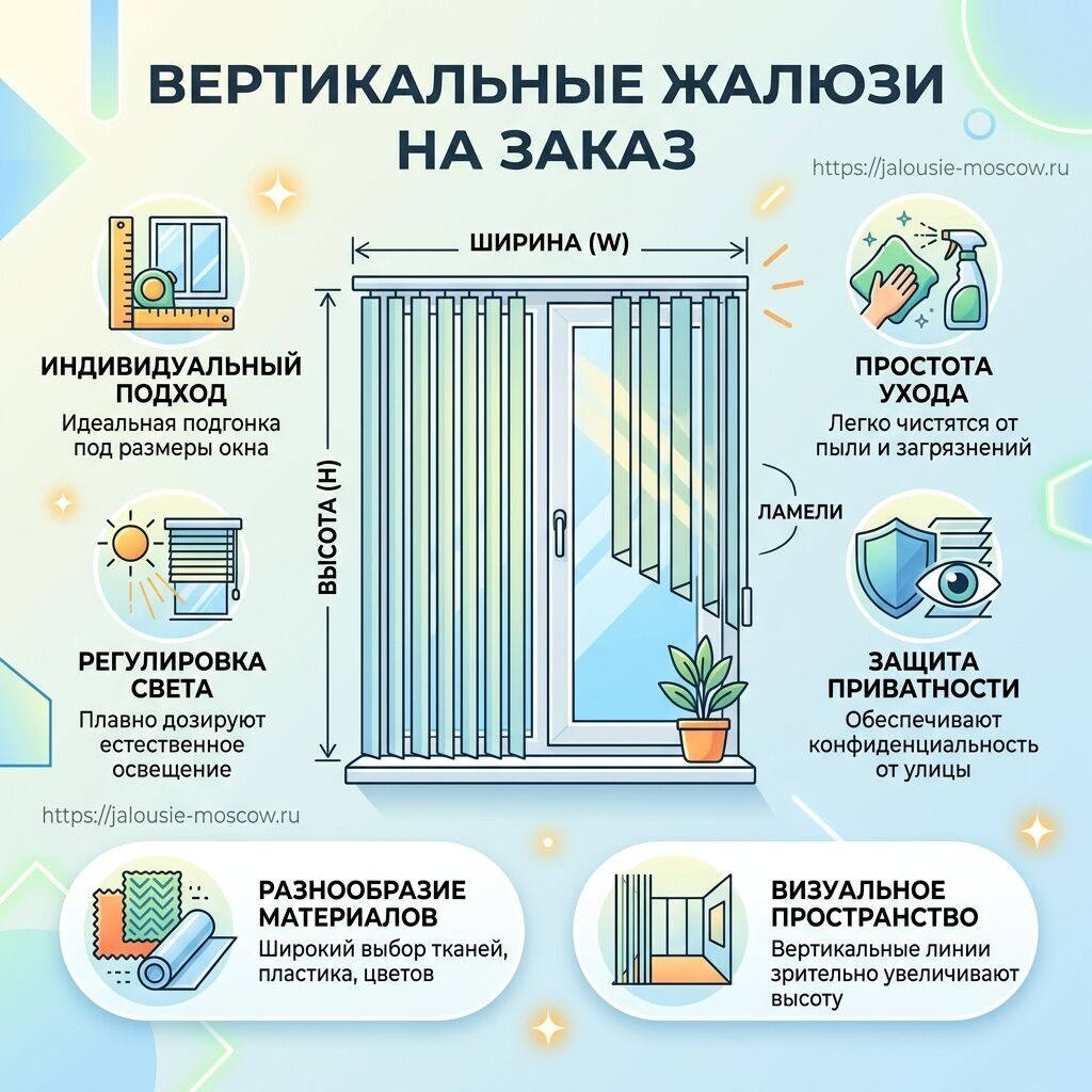 вертикальные жалюзи на заказ